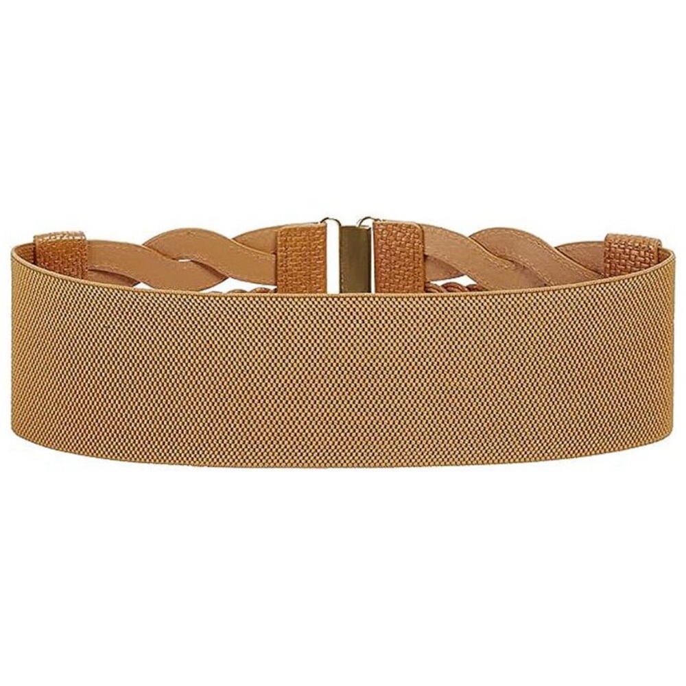 Grace Karin Carmel Color Stretch Belt NWT 3XL - Picture 7 of 7